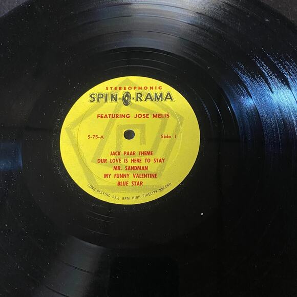 Jose Melis And The Metropolitan Strings 12" Vinyl Record Album LP 1968 Diplomat - Picture 4 of 6